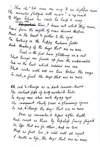 Origineel concept voor het gedicht 